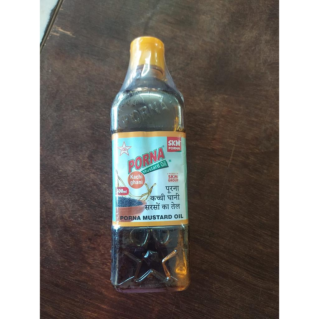 PORNA MUSTARD OIL 500mL MRP125