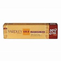 YARDLEY LONDON COMBO SHAVING CREAM BLUE+ SHAVING BRUSH GOLD