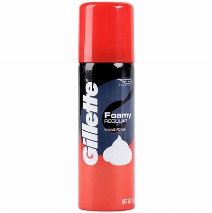 GILLETTE SHAVING FOAM REGULAR