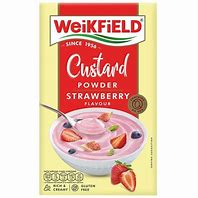 WEIKFIELD CUSTARD STRAWBERRY 75gm mrp 52