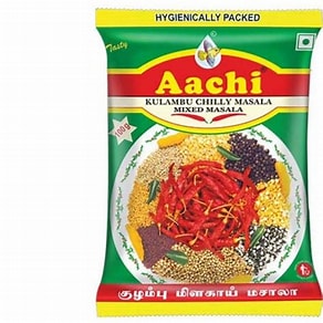 AACHI KULAMBU CHILLI MASALA 200G MRP 79