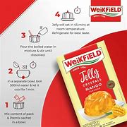 WEIKFIELD JELLY CRYSTALS MIX MANGO  90gm